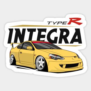 Integra stanced Sticker